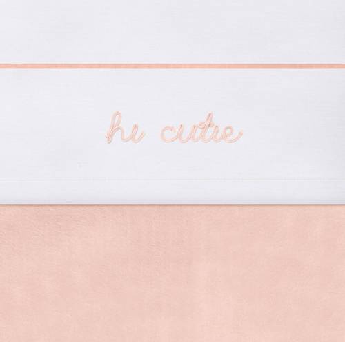 JOLLEIN Sheet 120x150 - Hi Cutie Pale Pink